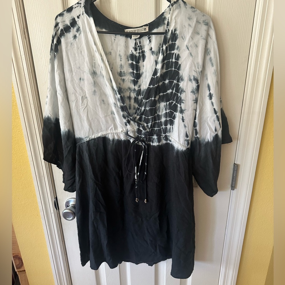 Tye Dye Bohemian Mini Dress